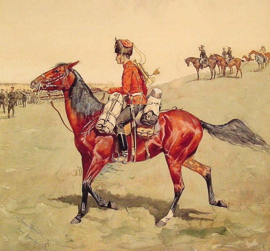 Frederic Remington Hussar Russian Guard Corps